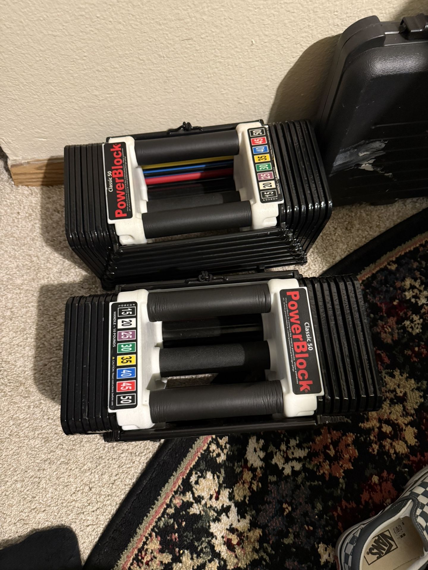 Powerblock Dumbbells 50lb Pair