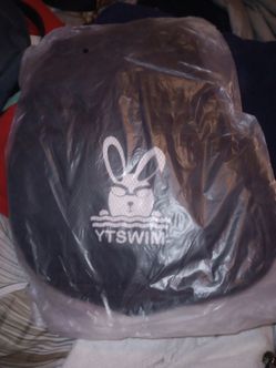 Swim cap and bag
