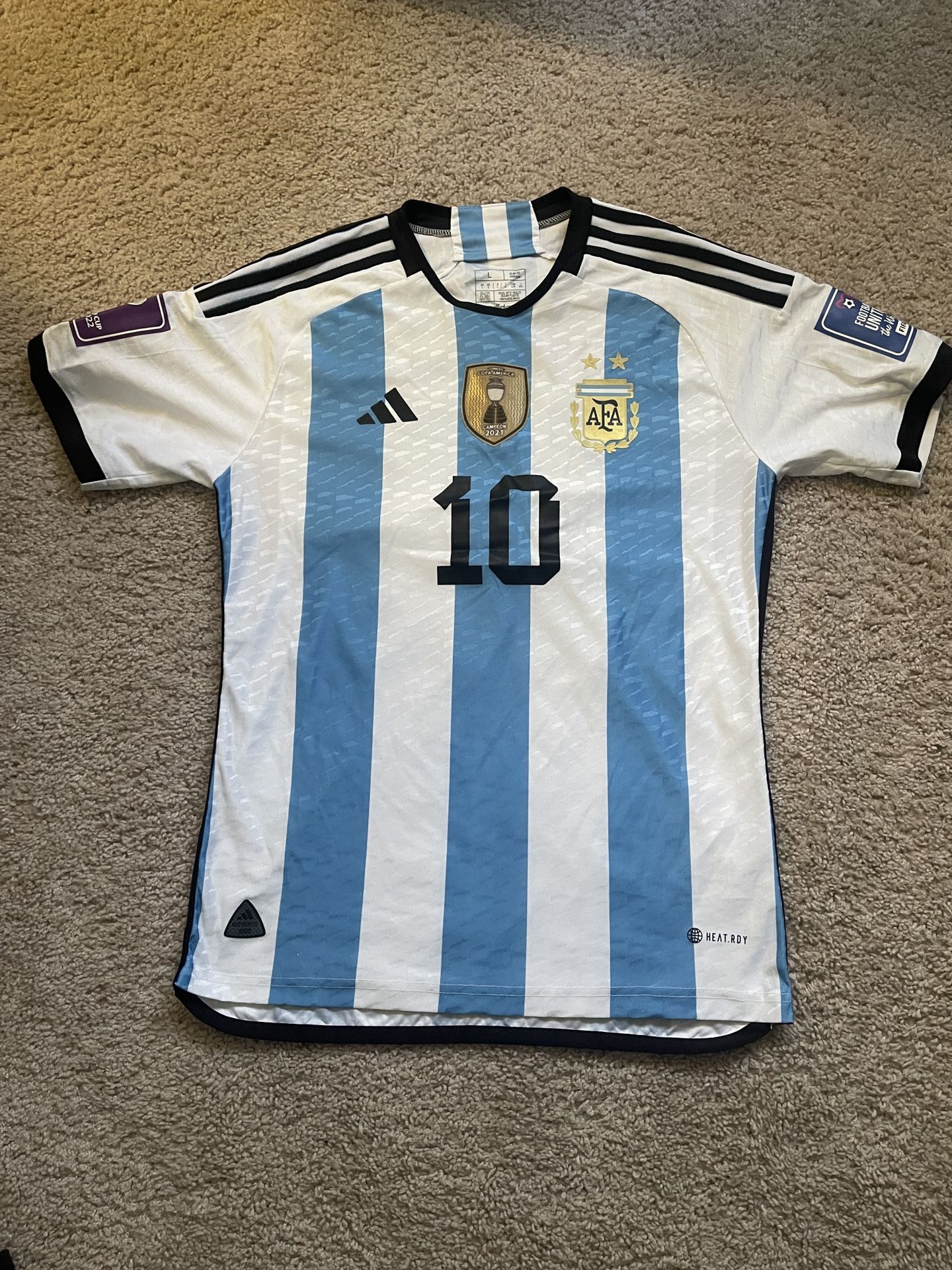 Messi Argentina World Cup Jersey