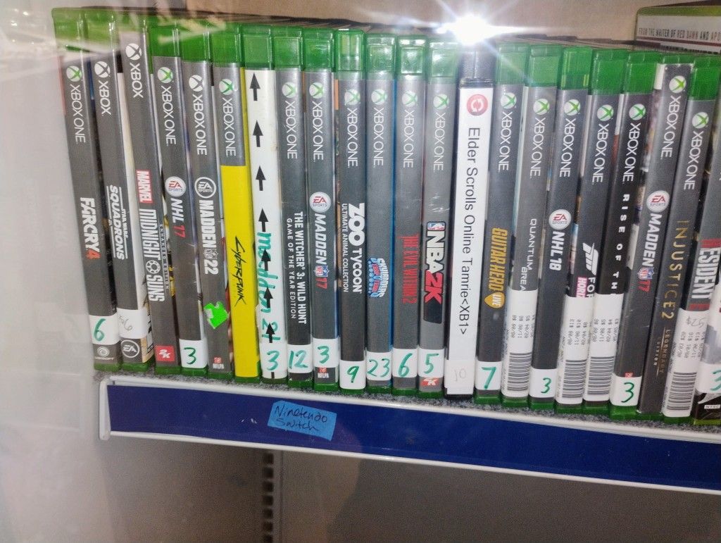 Xbox One And 360 Games