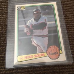 Baseball Card 1983 Donruss Reggie Jackson 