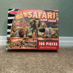 Safari 100 Piece 4 Foot Floor Puzzle