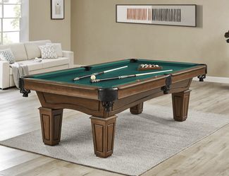 Resolute Pool Table in Whiskey