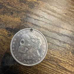 SKULL MORGAN COIN COLLECTIBLE - $20 - Good Condition 