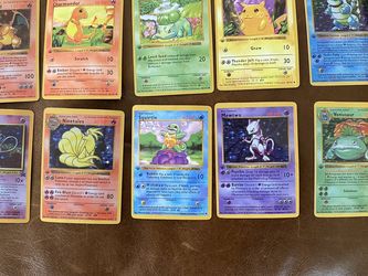 Pokémon 1st Edition Rare Trading Cards