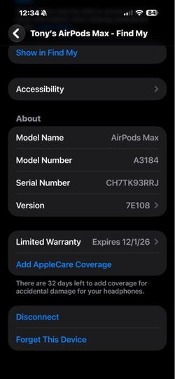 Apple AirPods Max 2 Headphones