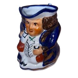 Collectible English Hand Painted Cream Pitcher