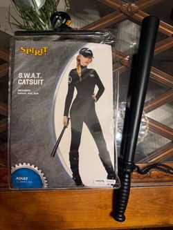 Spirit S.W.A.T. Catsuit Halloween Costume Adult Small