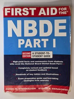 First Aid for the NBDE Part I, Second Edition