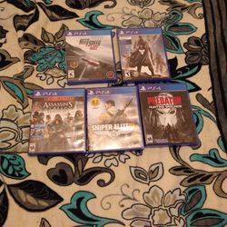 Play Station 4 Games