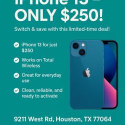 iPhone 13 With Total Wireless 