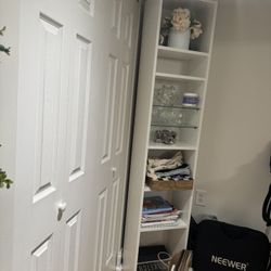 Ikea Billy Book Case Shelf With Added White Shelves
