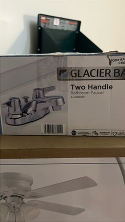 Glacier Bay Two Handle Bathroom Faucet