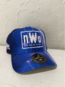 NWO WWE WWF NEW WORLD ORDER JOHN GEIGER EXCLUSIVE LIDS DROP SNAPBACK HAT