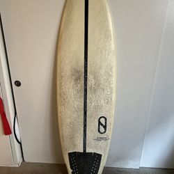 Tomo Cymatic 5’7 With Fins 