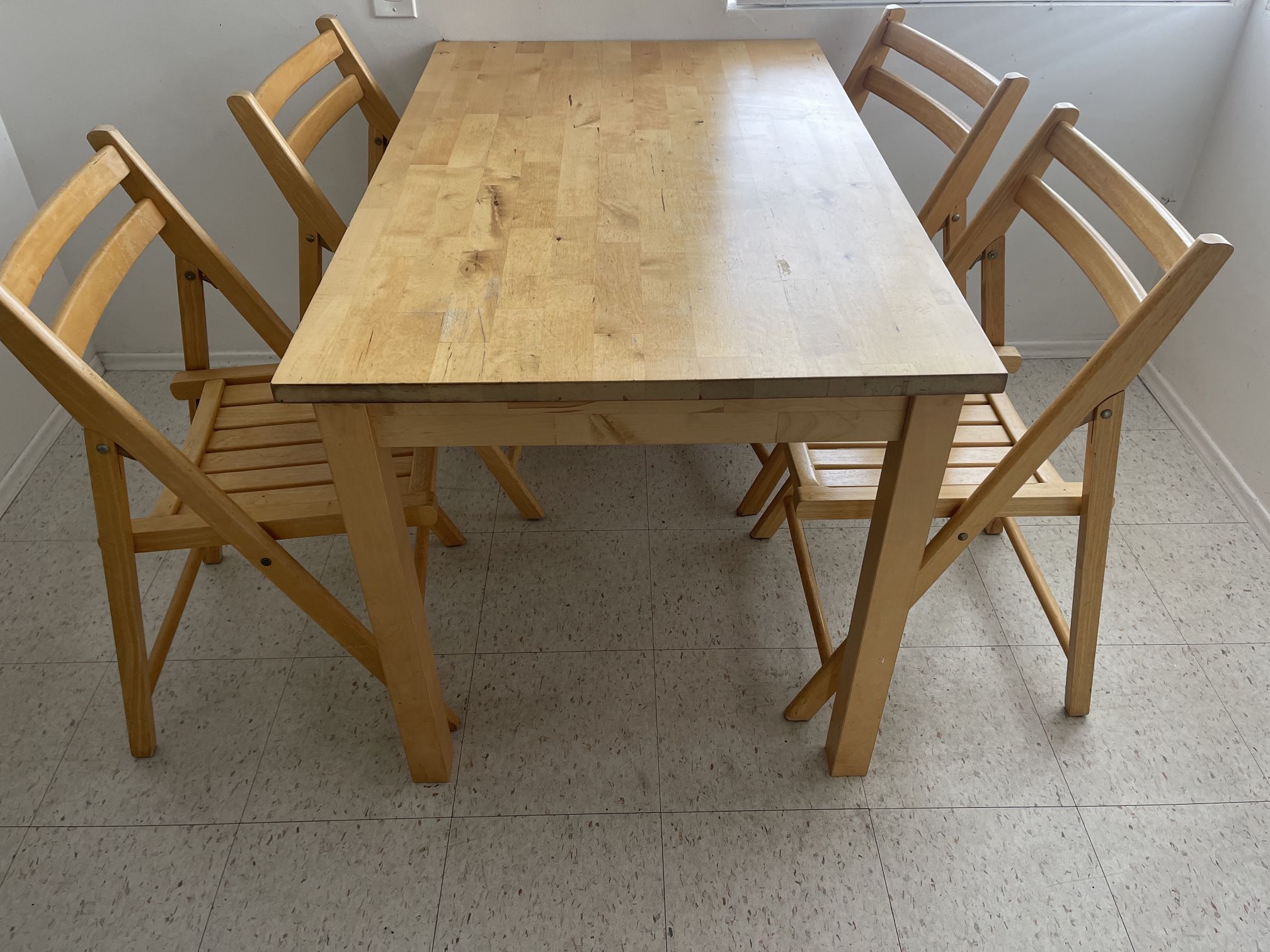 IKEA Kitchen Table - 47 X 29 Inches (no Chairs)