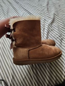 Womens UGG Bailey Bow II Boot - Chestnut