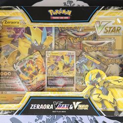 Zeraora VMAX & VSTAR Battle Box