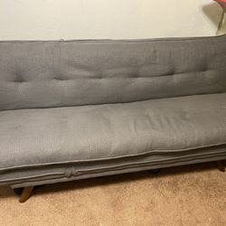 Futon, Folds In Two Different Positions. Like New, Not Used, In Guest Room.