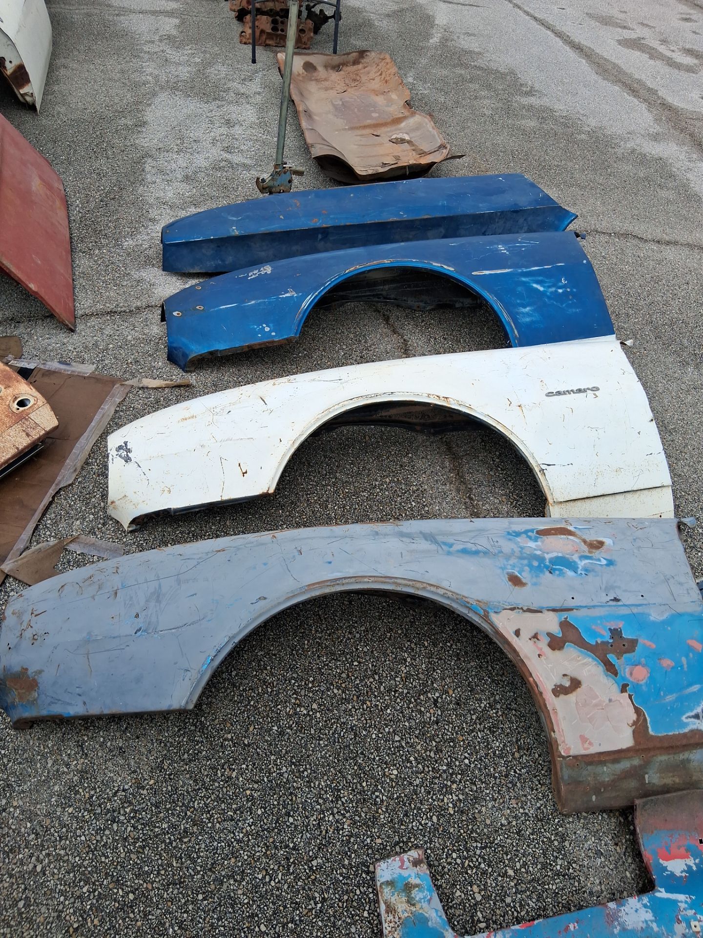 Camero fenders