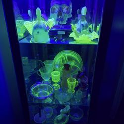 Uranium Glass & Custard
