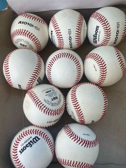 10 Wilson baseballs