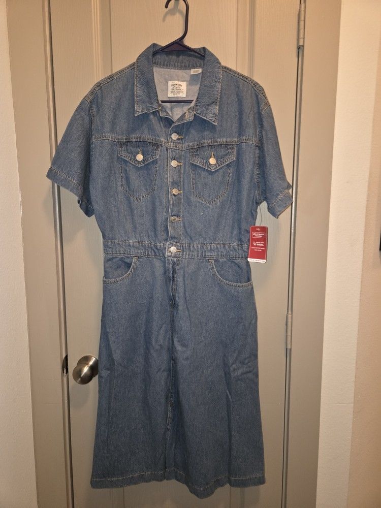 Levi's 90s Vintage Jean Dress