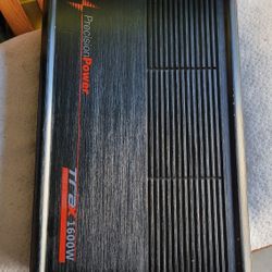 Precision Power Amplifier 4 Channel 1600 Watts 