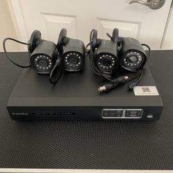 Amcrest 4-Channel 1080p Security Camera System