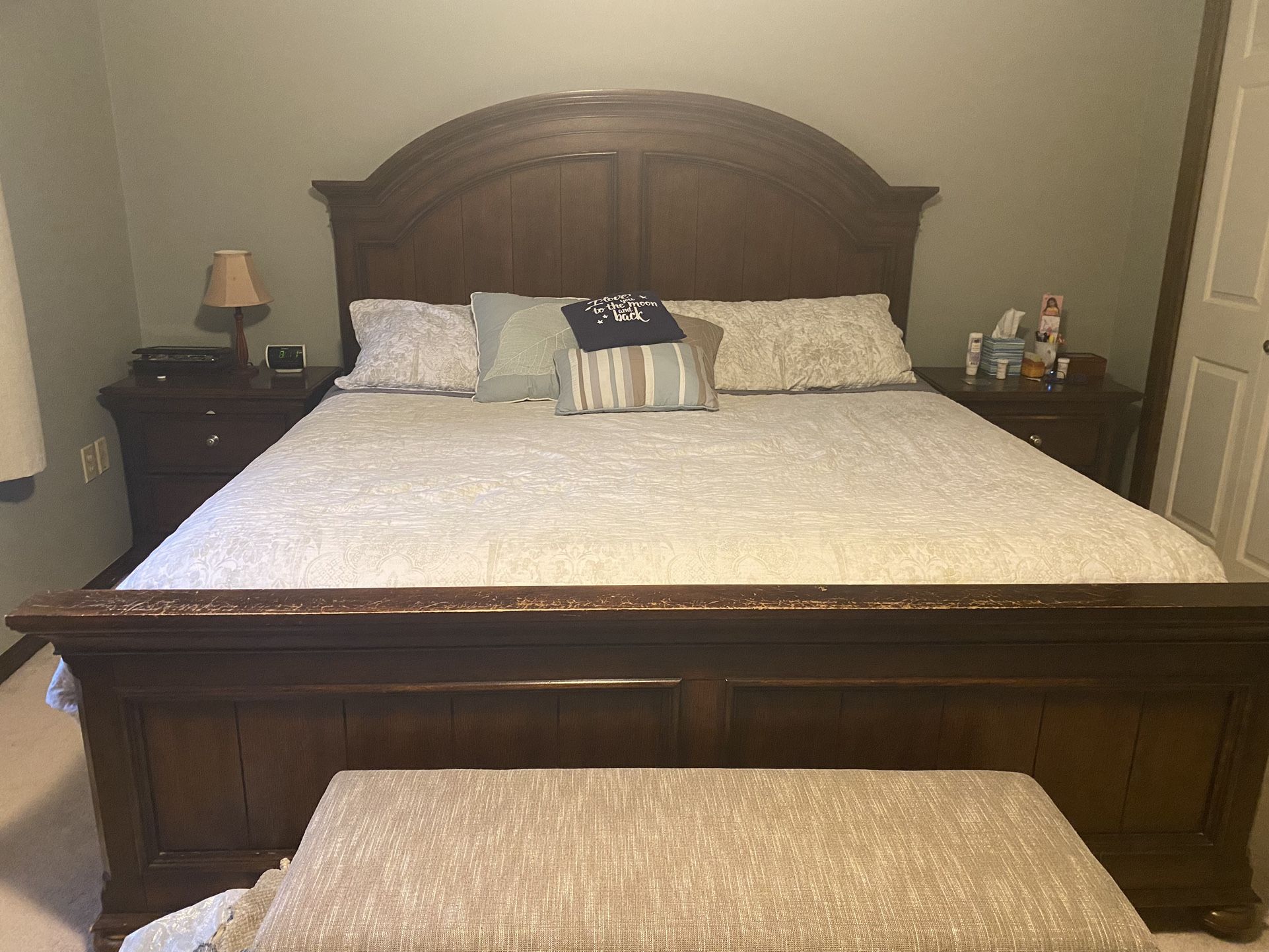 Five Piece King Bedroom Set From Raymour And Flanigan