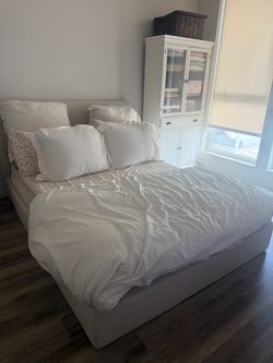 SoftFrame Full Set Dune classic with box spring and mattress