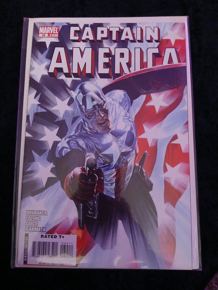 Captain America #34 Minor Key