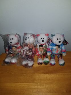 Collectible Elvis Beanie Baby Bears