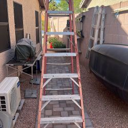 Werner 8 Foot Fiberglass Ladder