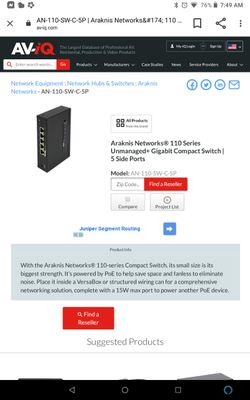 Araknis Model: AN-110-SW-C-5