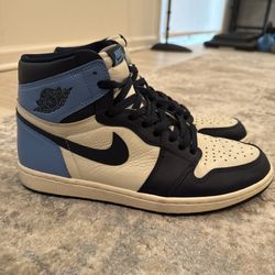 Air Jordan 1 Retro OG High Obsidian UNC – Size 11