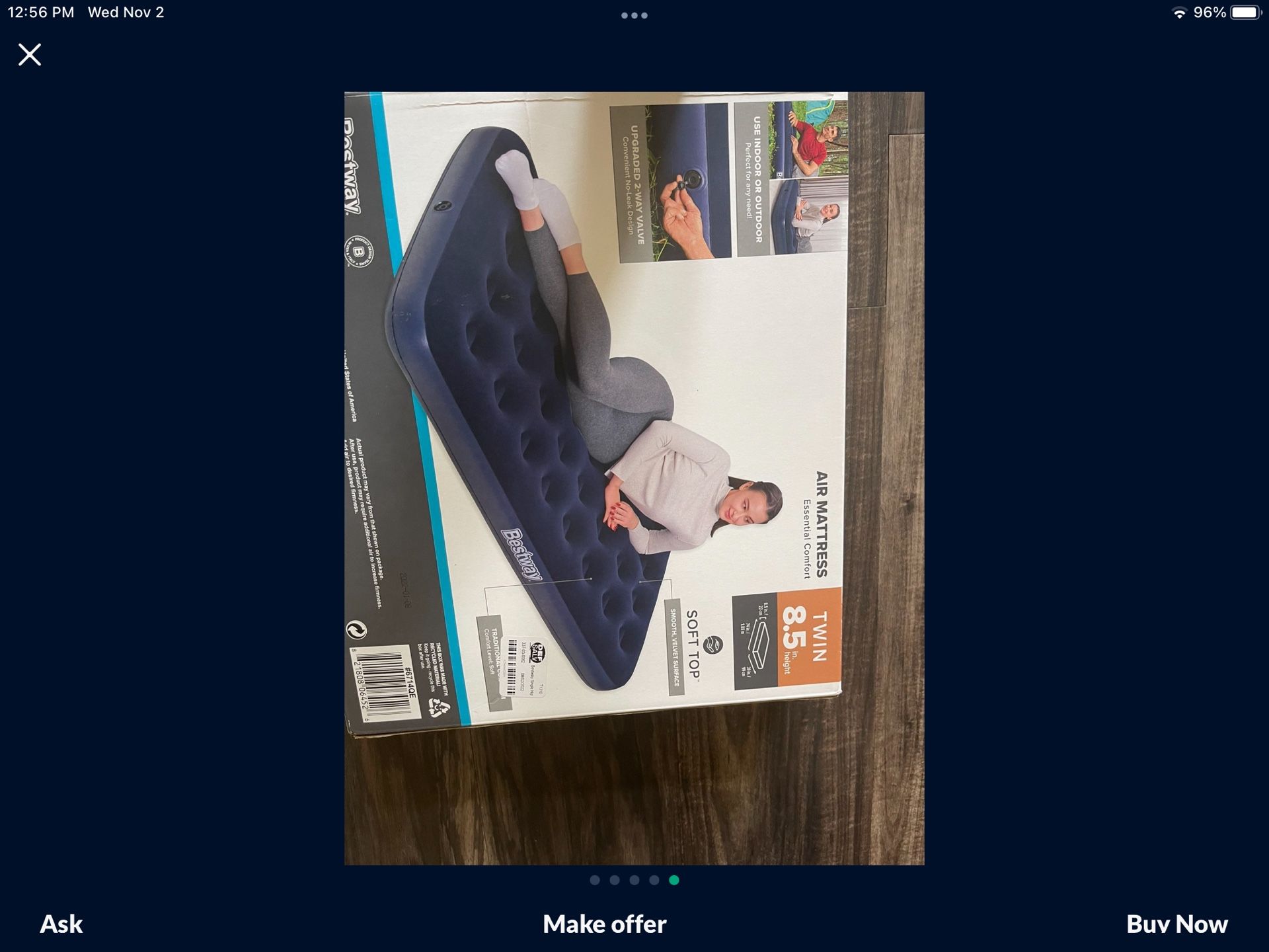 Air Mattress Bestway Air Mattress 8.5 new In The Box In Irvine 