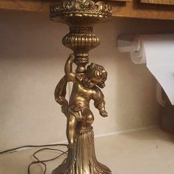 Vintage Brass Lamp