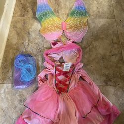 Unicorn Halloween Outfit For Girls, Size-6/6X