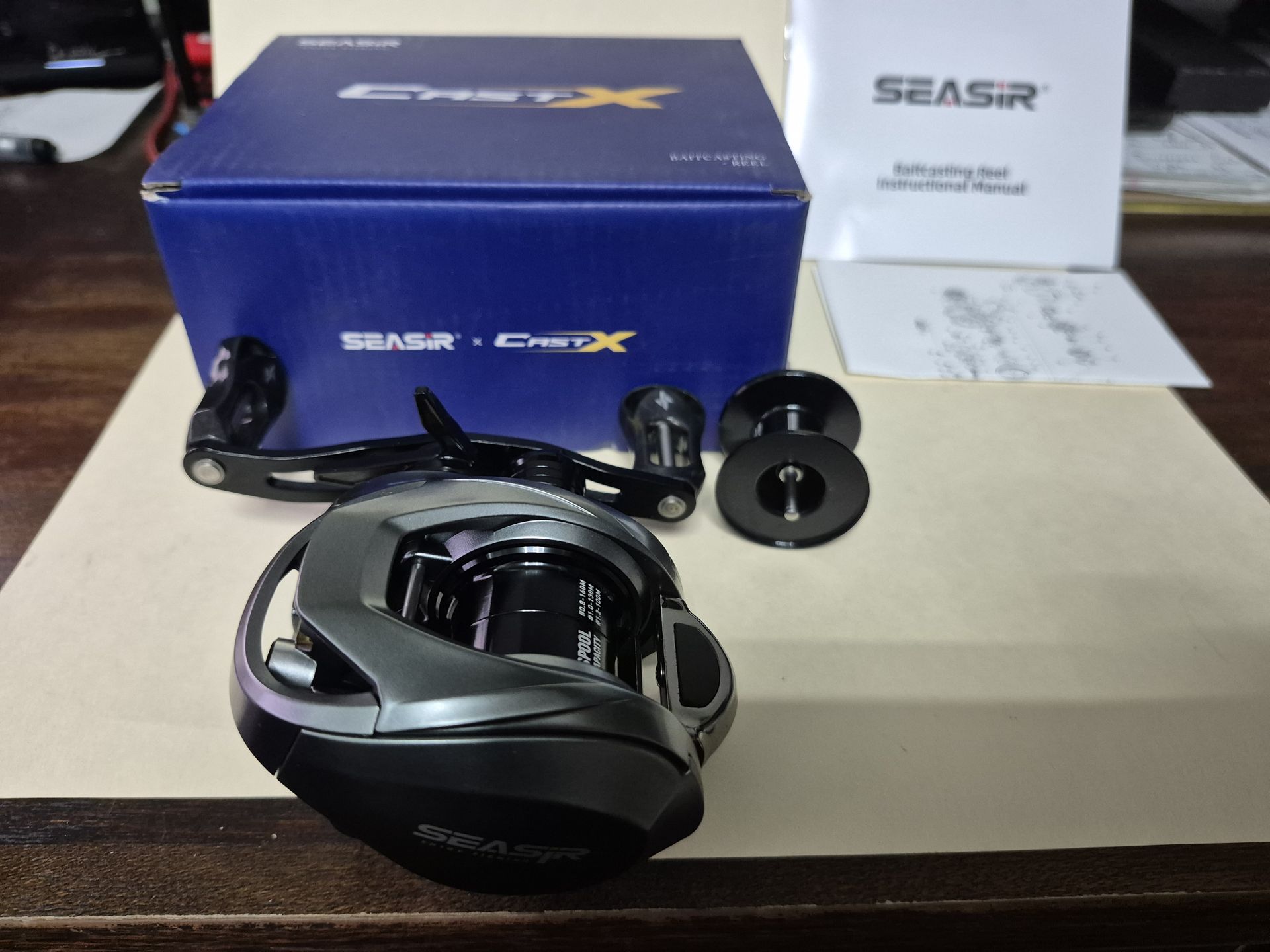 New BFS ultralight baitcaster fishing reel with 2 spools