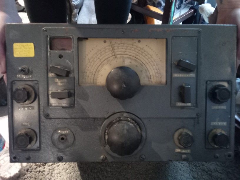 WW2 US Navy Radio Receiver 