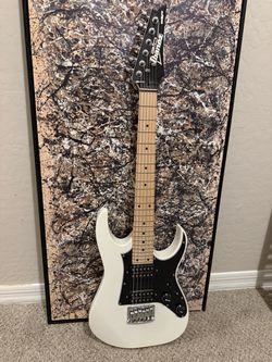 OBO Ibanez GIO miKro GRGM21M Electric Guitar – White