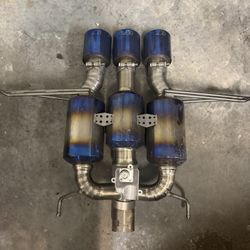 Fl5 type r Titanium Valved Exhaust 