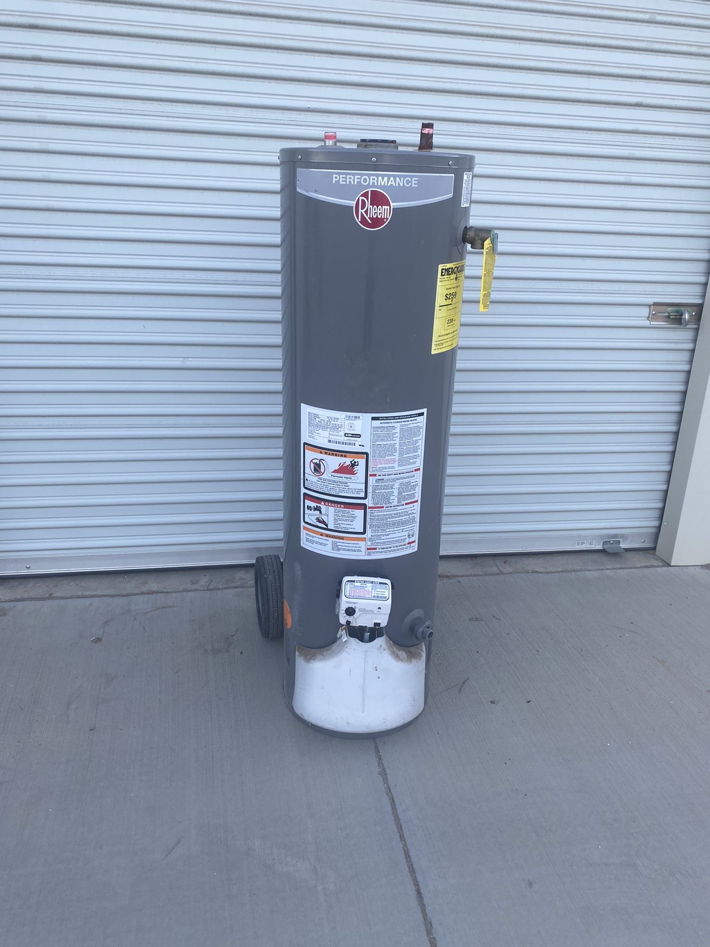 28 gallon water heater