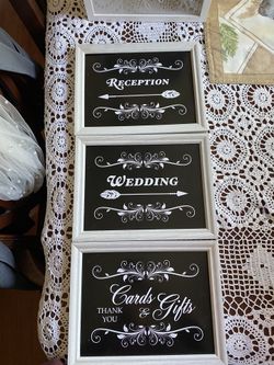 Wedding Signs 