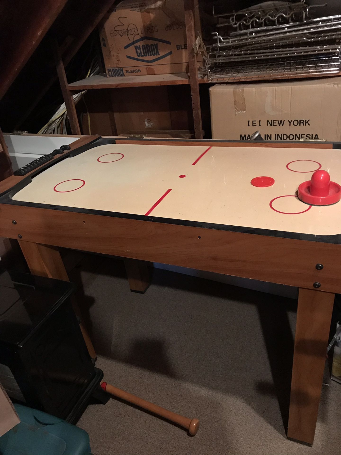 Air hockey table!