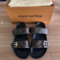 LV Bom Dia Flat Mule sz 39 EU