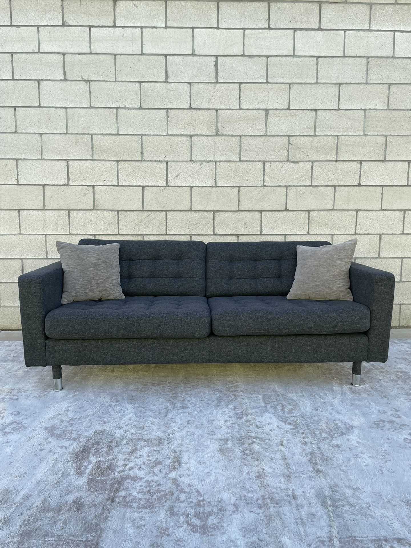 *Free Delivery* Gray Ikea Couch Sofa 