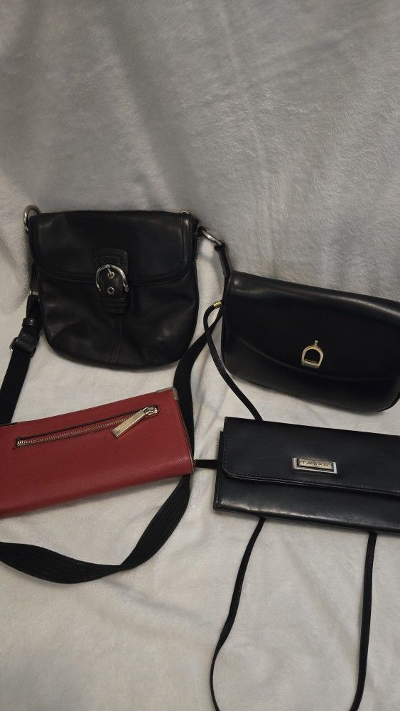 2 Purses And 2 Wallets
