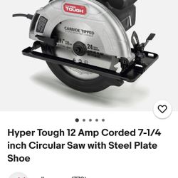 12 Amp Corded Circular Saw